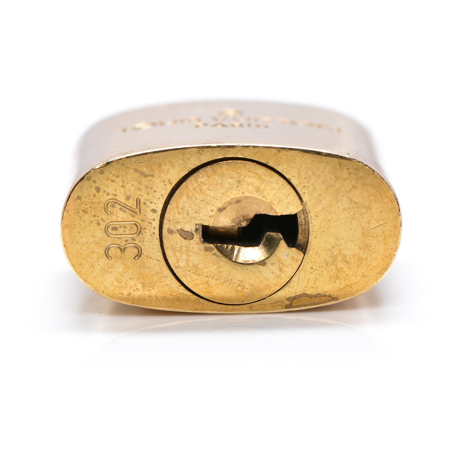 Brass Lock and 2 Keys Set #302