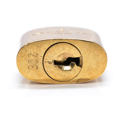 Louis Vuitton Brass Lock and 2 Keys Set #302 6 of 7