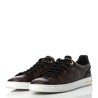 Louis Vuitton Patent Monogram Frontrow Sneakers 38 3 of 9