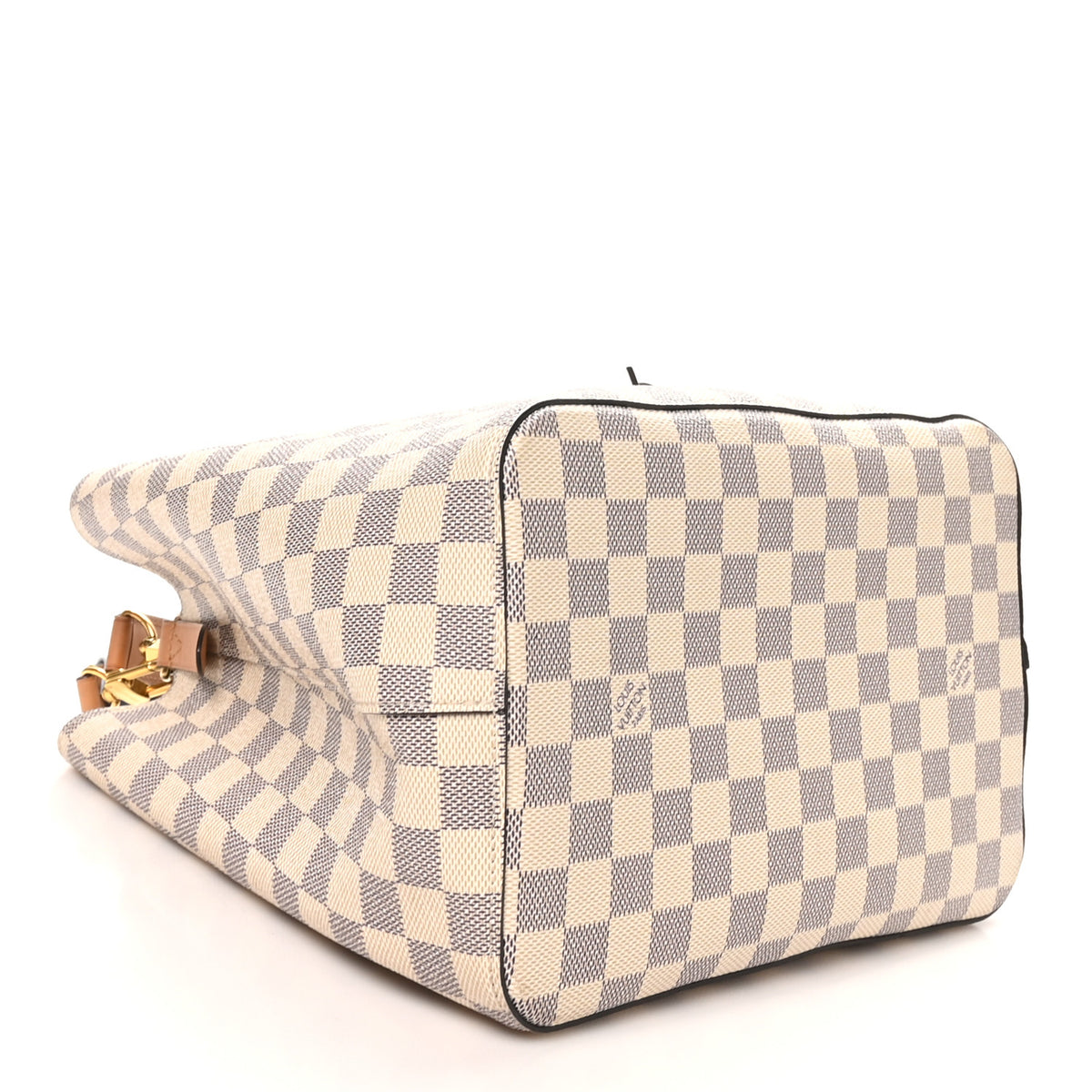 Louis Vuitton Damier Azur Braided Neonoe MM Blue 3 of 8