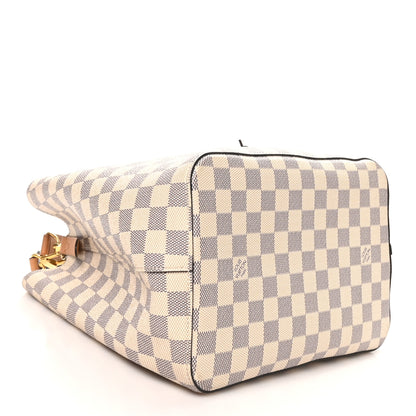 Louis Vuitton Damier Azur Braided Neonoe MM Blue 3 of 8