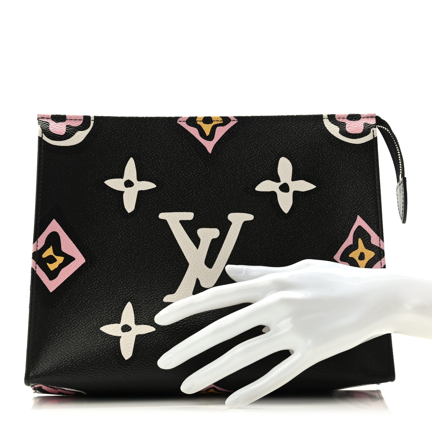 Louis Vuitton Monogram Giant Wild At Heart Toiletry Pouch 26 Black 2 of 7