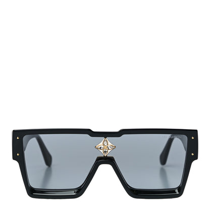 Louis Vuitton Acetate Cyclone Sunglasses Z1578E Black 4 of 7