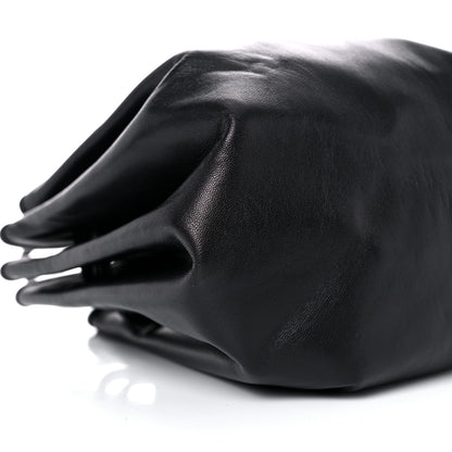 Loewe Calfskin Drawstring Bag Black 7 of 8