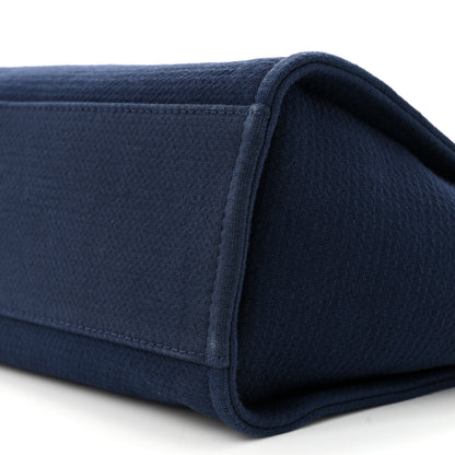 Chanel Mixed Fibers Small Deauville Tote Navy 11 of 12