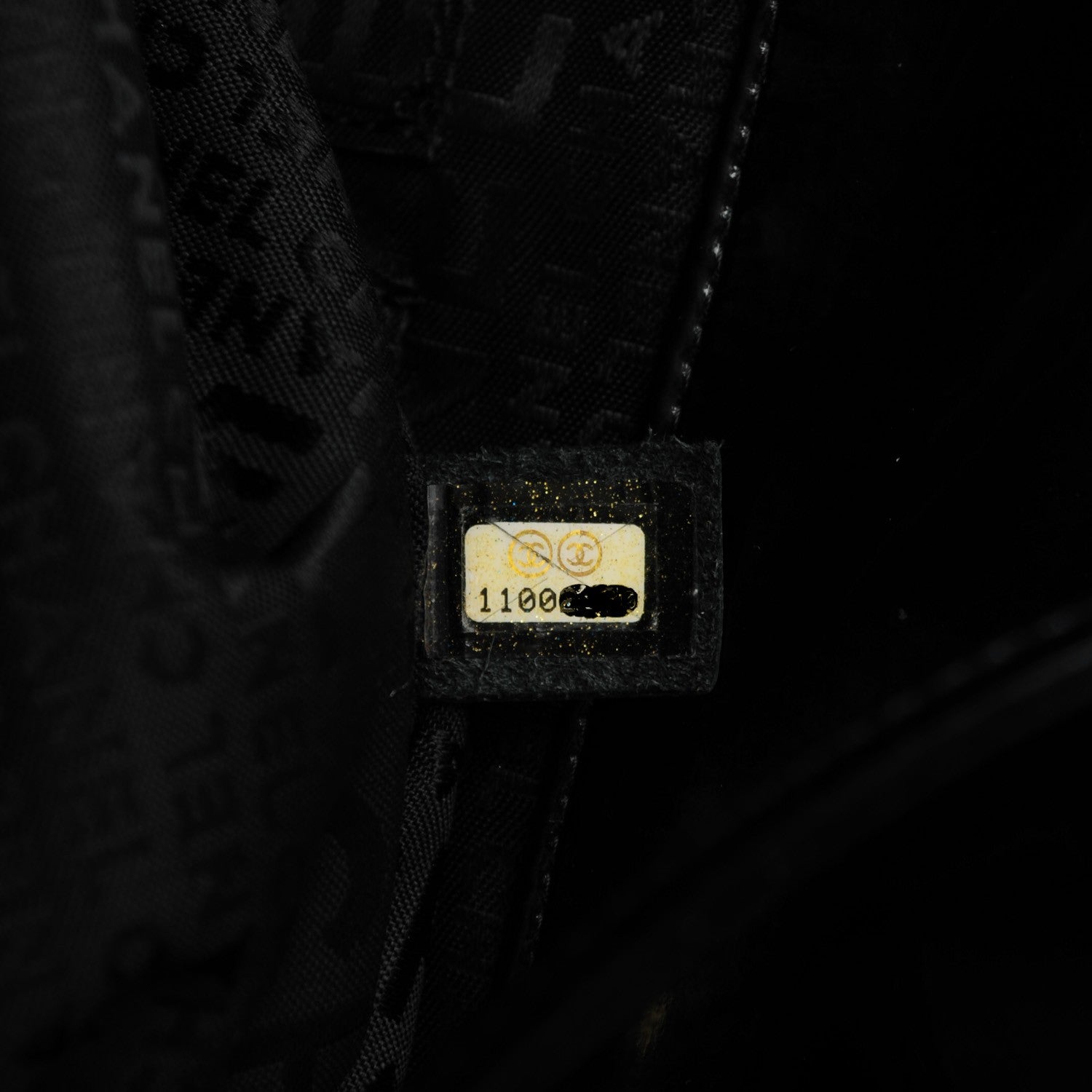 Chanel Vinyl XL Coco Cabas Black 6 of 6
