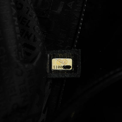Chanel Vinyl XL Coco Cabas Black 6 of 6