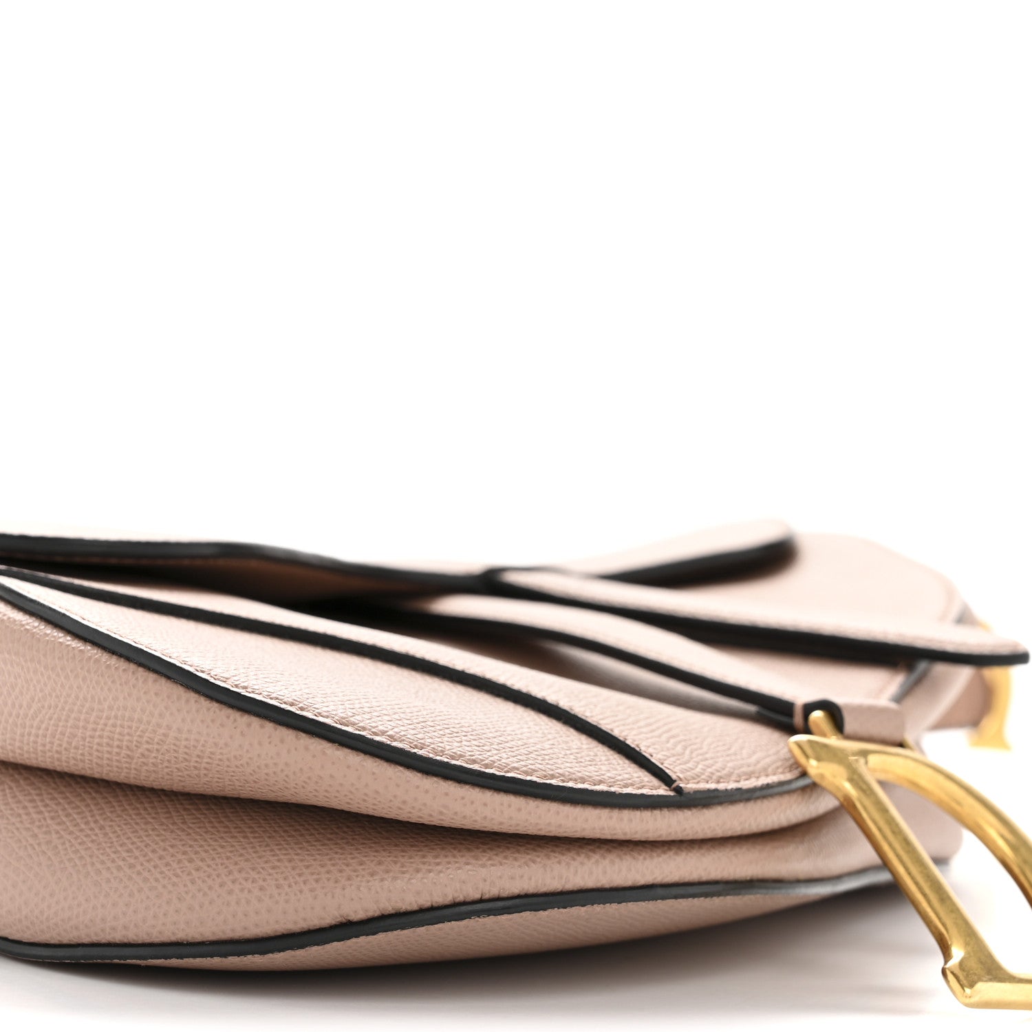 Christian Dior Grained Calfskin Saddle Bag Fard 9 of 12