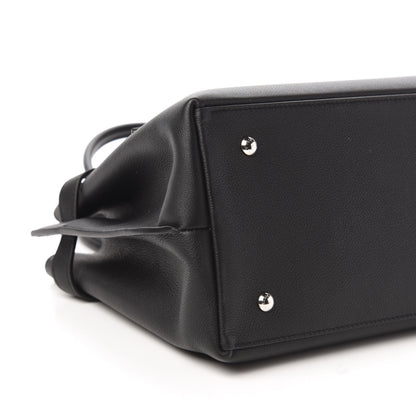 Louis Vuitton Calfskin Lockme Day Black 6 of 10