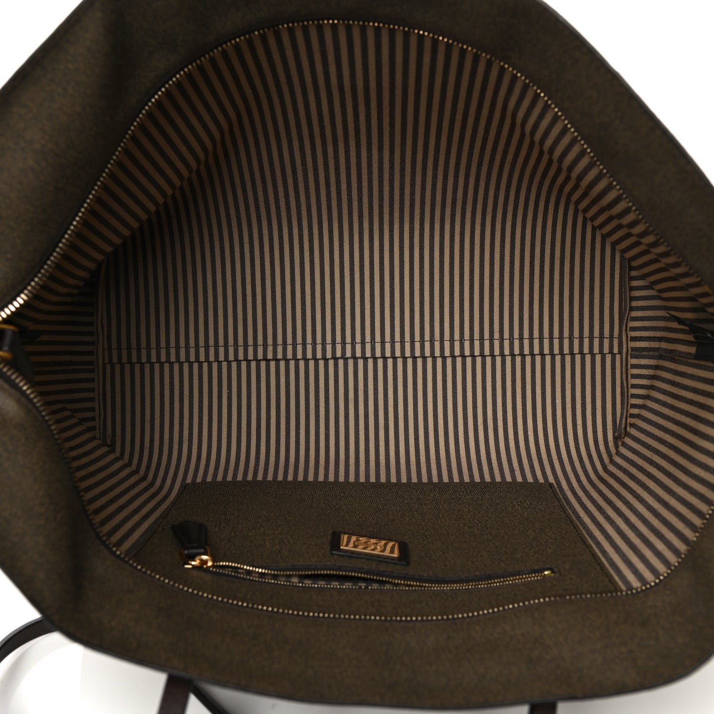 Zucca Spalmati Medium Roll Tote Tobacco Moro