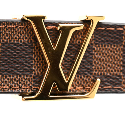 Louis Vuitton Mini Damier Ebene 25mm LV Initiales Belt 90 36 8 of 10