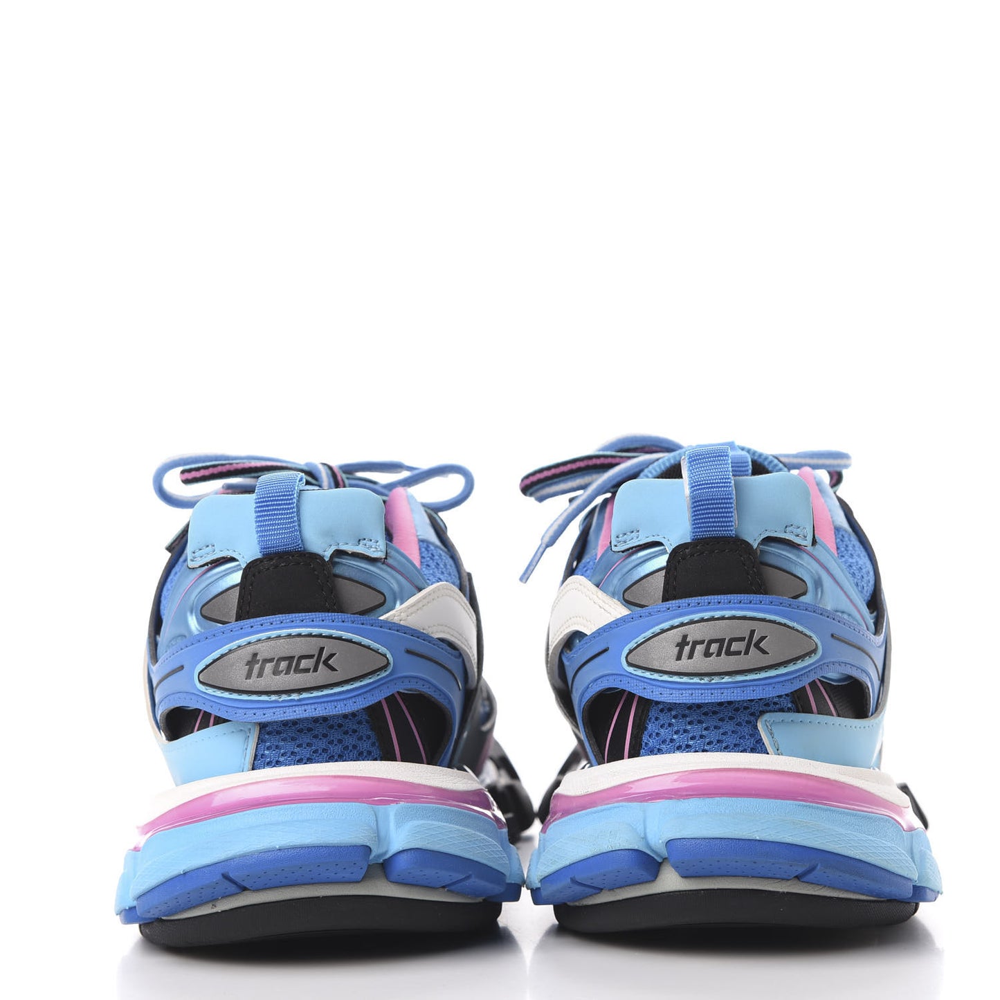 Mesh Nylon Womens Track Sneakers 39 Blue Black