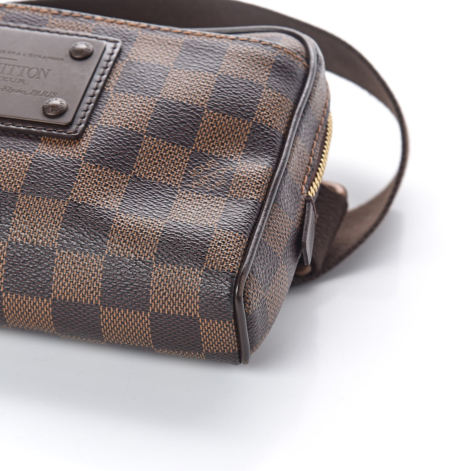 Louis Vuitton Damier Ebene Brooklyn Bum Bag 9 of 9