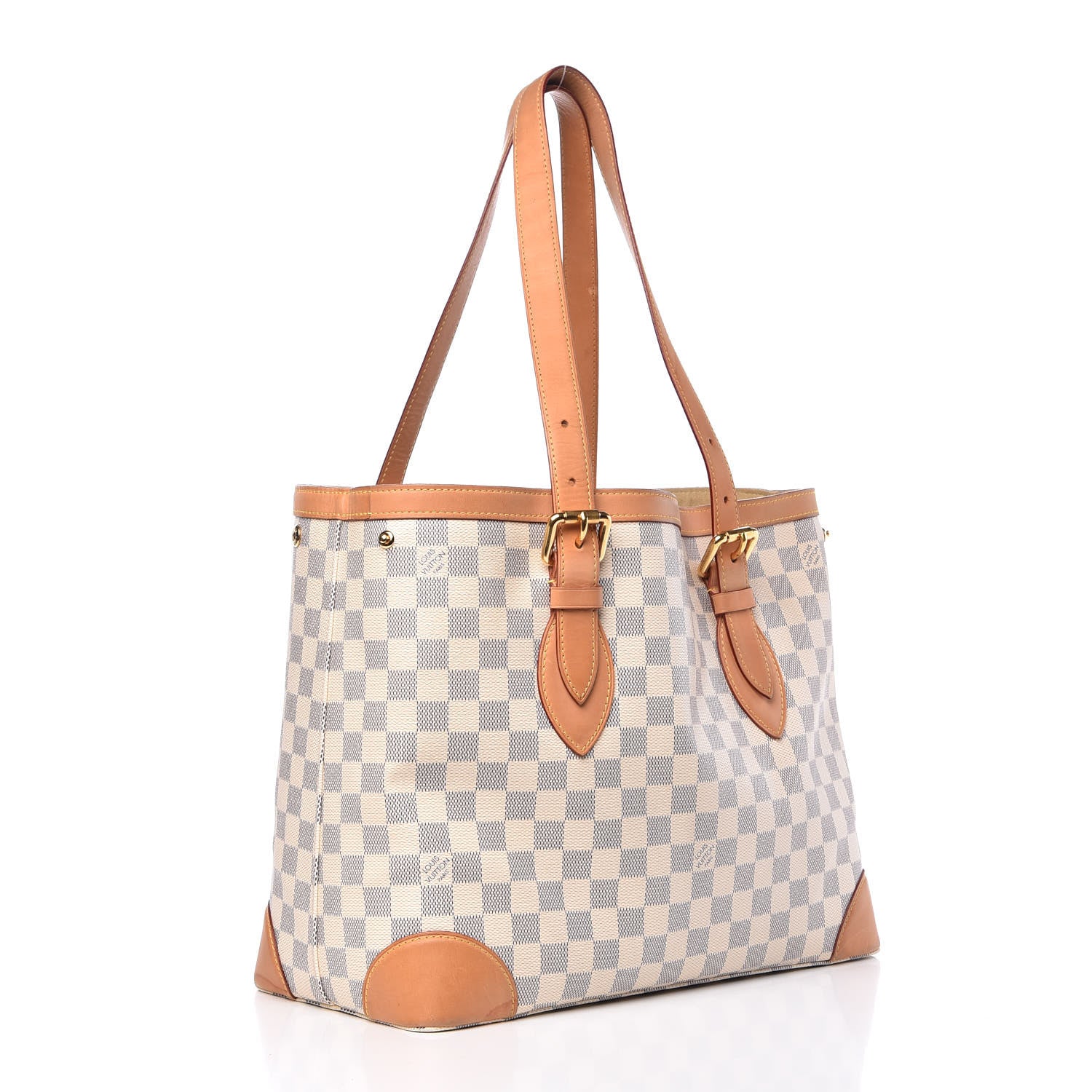 Louis Vuitton Damier Azur Hampstead MM 3 of 18