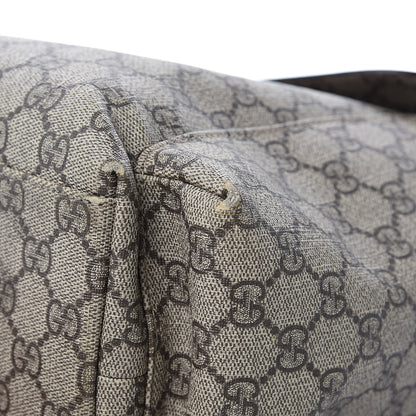 Gucci GG Plus Monogram Messenger Diaper Bag Dark Brown 14 of 16