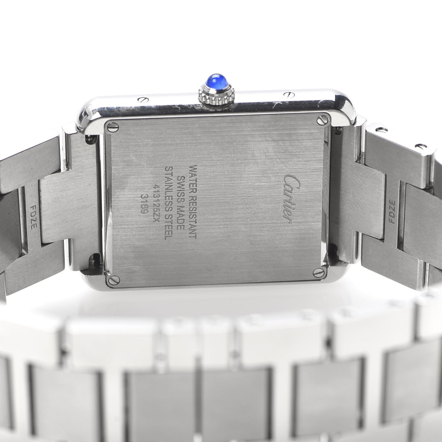 Stainless Steel 27mm Tank Solo Quartz Watch