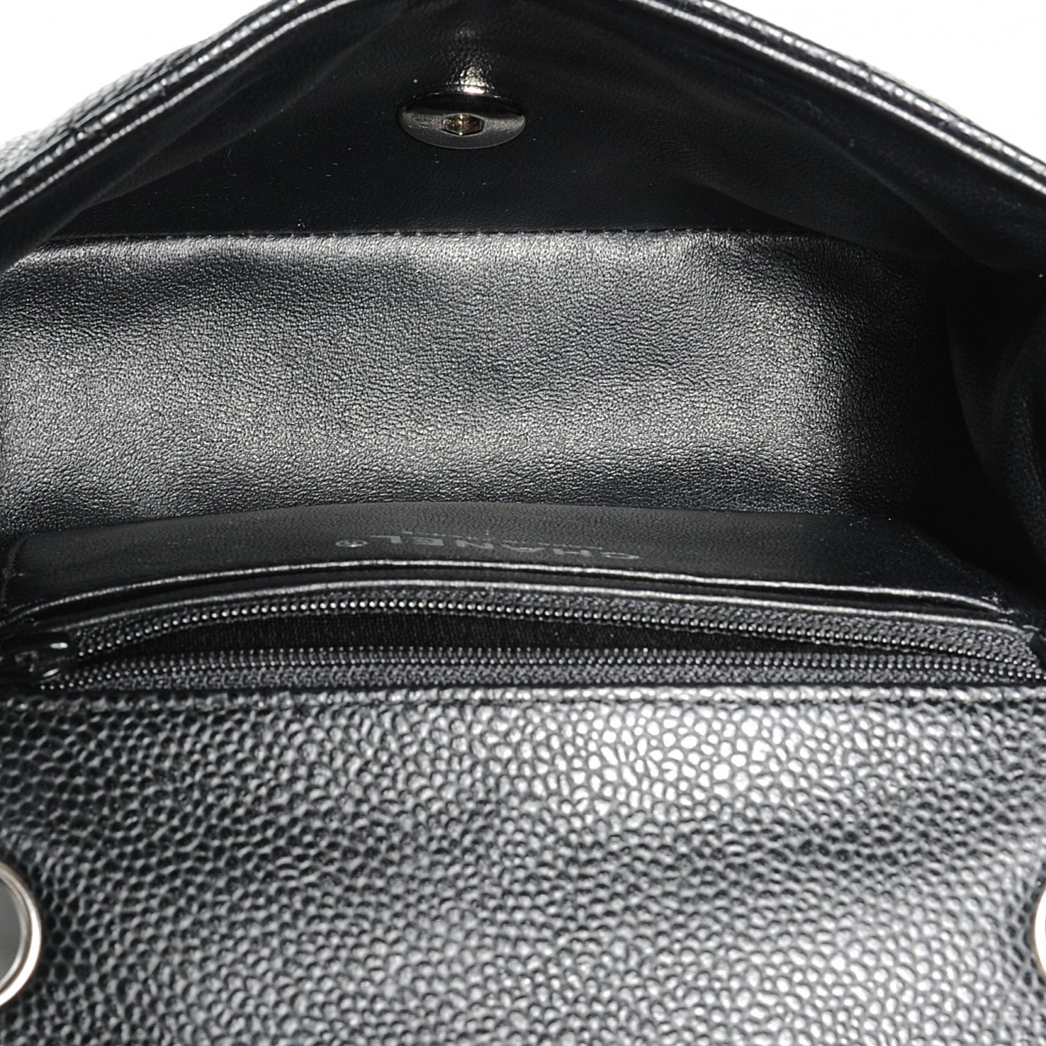 Chanel Caviar Quilted Mini Flap Bag Black 6 of 8
