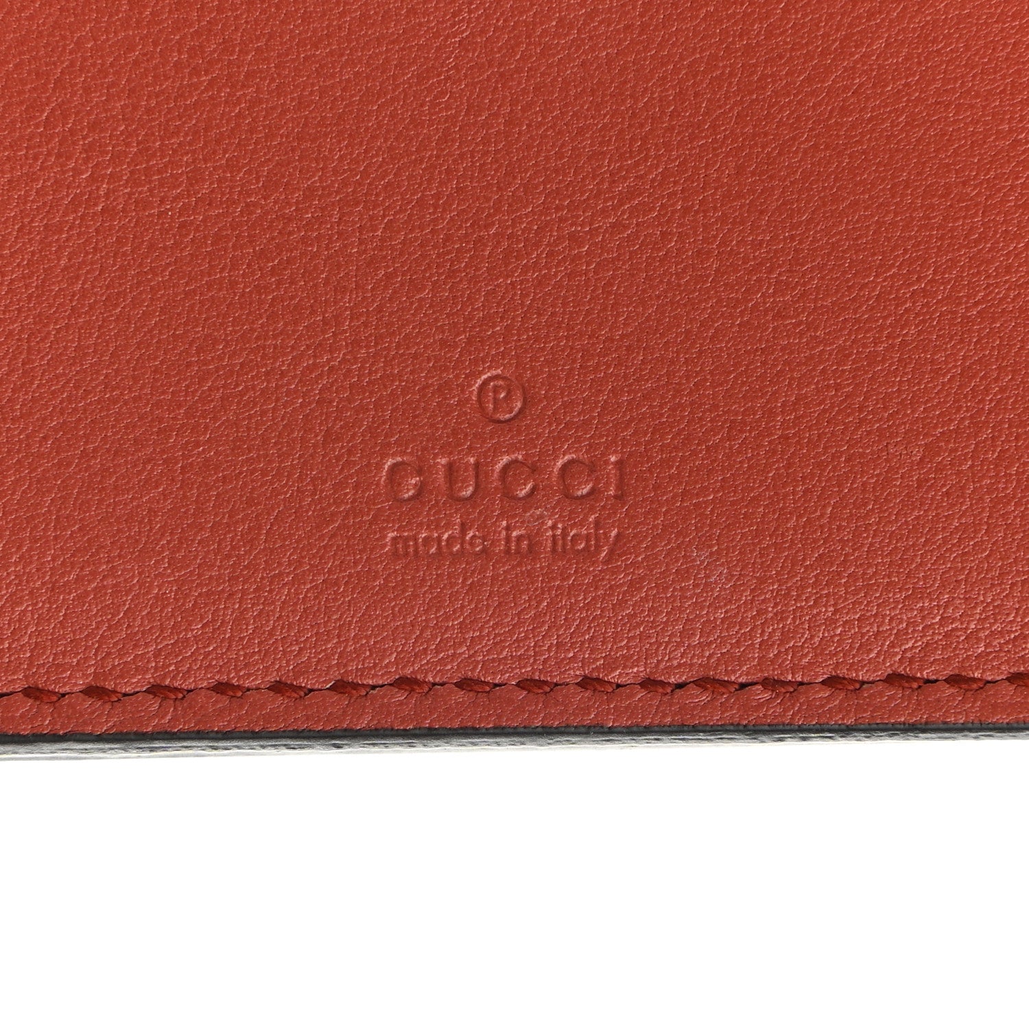 Gucci Guccissima Continental Wallet Orange 6 of 7