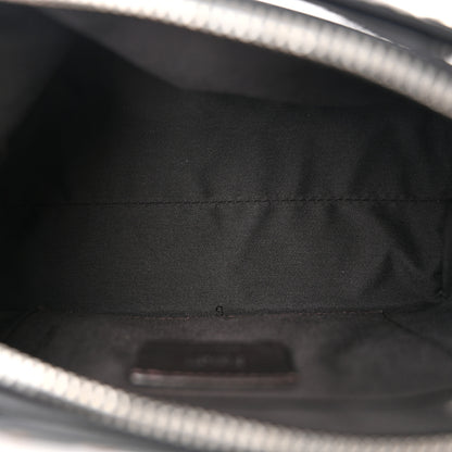 Fendi Vitello Dolce Bi-Color FF 1974 Embossed Mini By The Way Boston Bag Black Maya 5 of 11