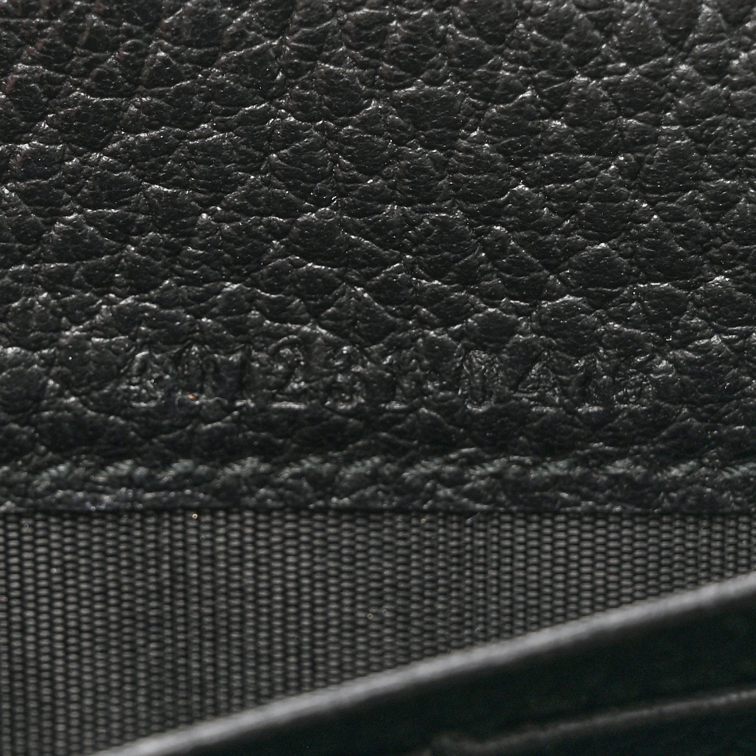 Gucci Calfskin Mini Dionysus Chain Wallet Black 8 of 11