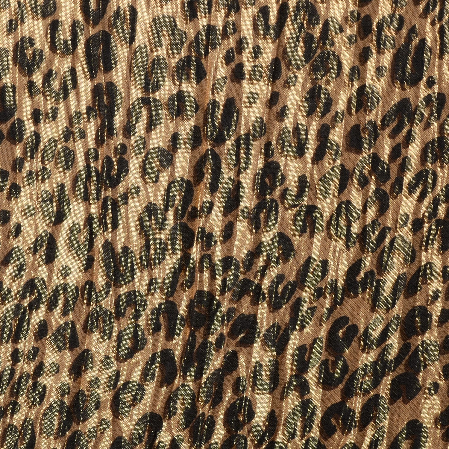 Louis Vuitton Cashmere Silk Leopard Etole Stole Disco Marron 1 of 7