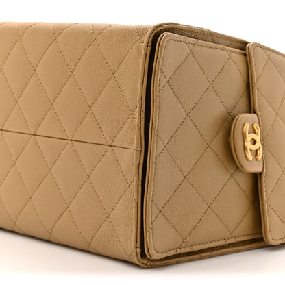 Chanel Caviar Quilted Medium Chanel 25 Handbag Dark Beige 10 of 11