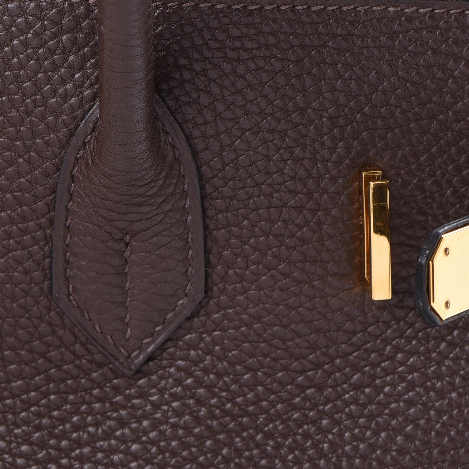 Hermes Togo Birkin 35 Chocolate 26 of 55