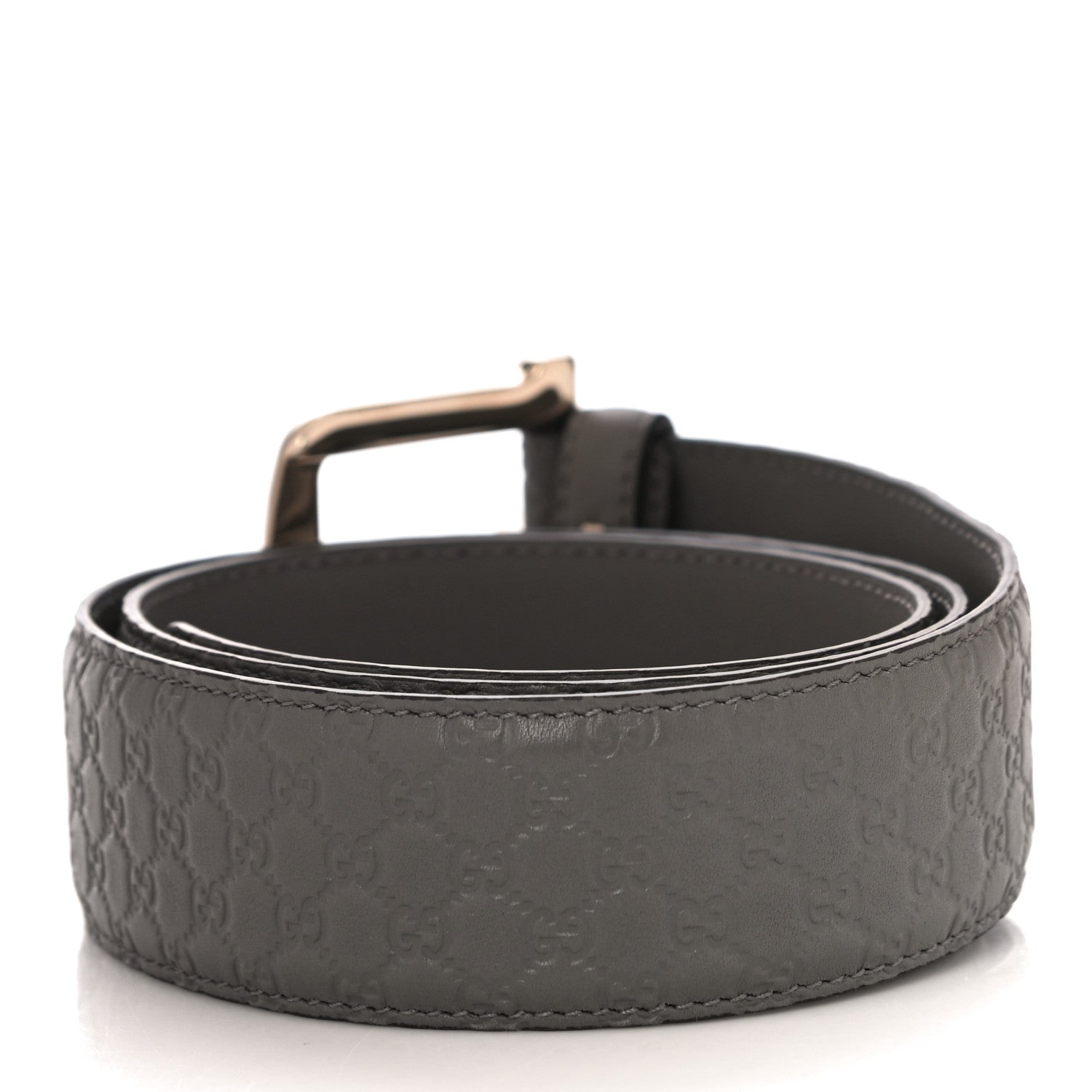 Gucci Soft Microguccissima Margaux Calfskin Belt 90 36 Loess 2 of 5
