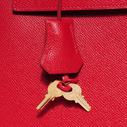 Hermes Courchevel Kelly Sellier 35 Rouge Vif 21 of 22