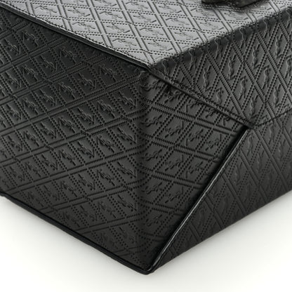 Saint Laurent Calfskin Monogram Take Away Box Black 6 of 7