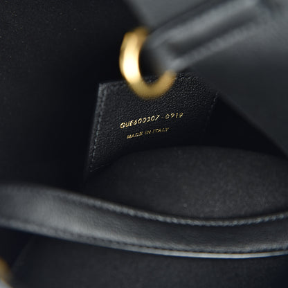 Saint Laurent Calfskin Toy Shopping Tote Black 7 of 10