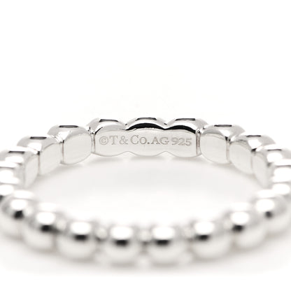 Tiffany Sterling Silver HardWear Bead Ring 49 5 4 of 5