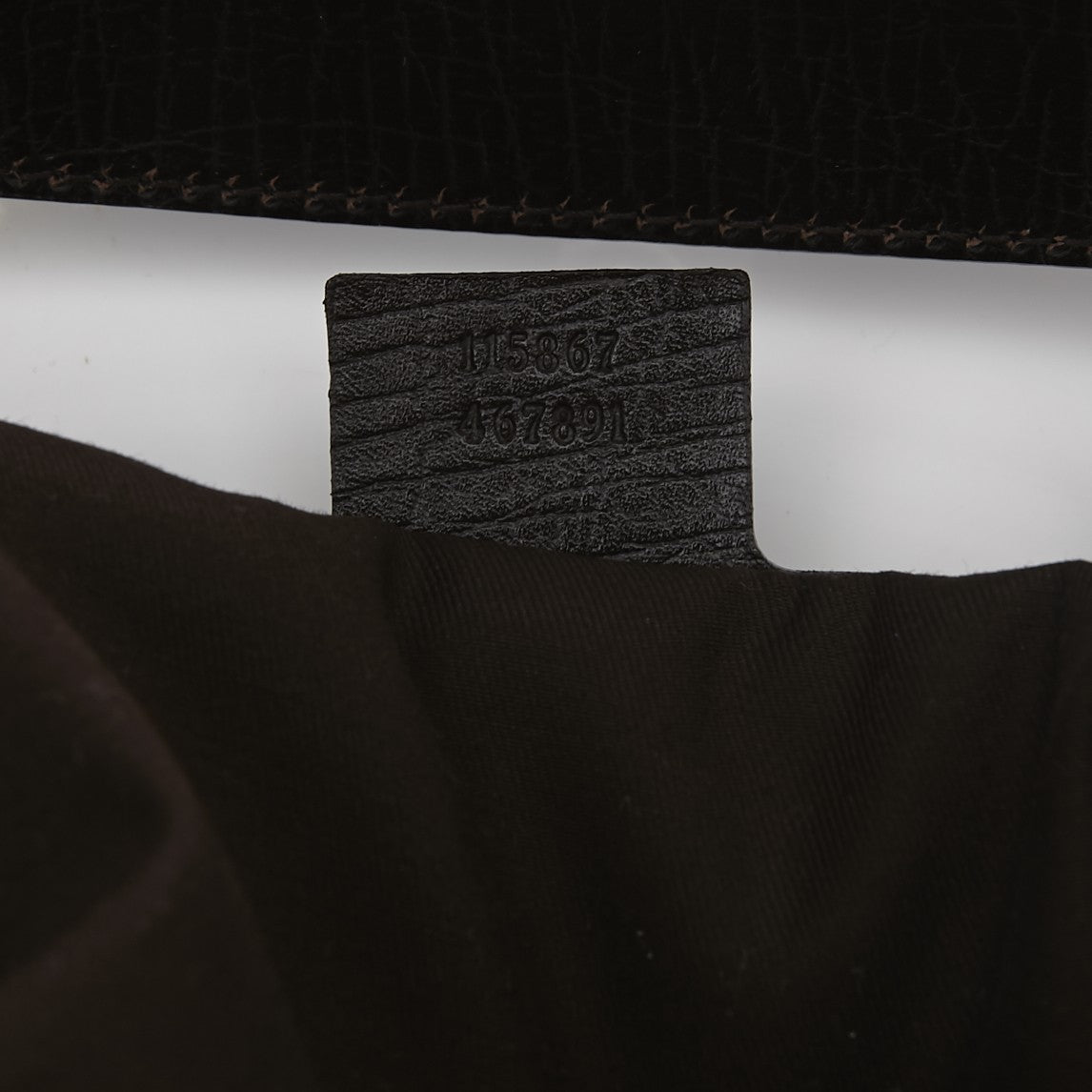 Gucci Monogram Medium Horsebit Chain Hobo Dark Brown 8 of 9