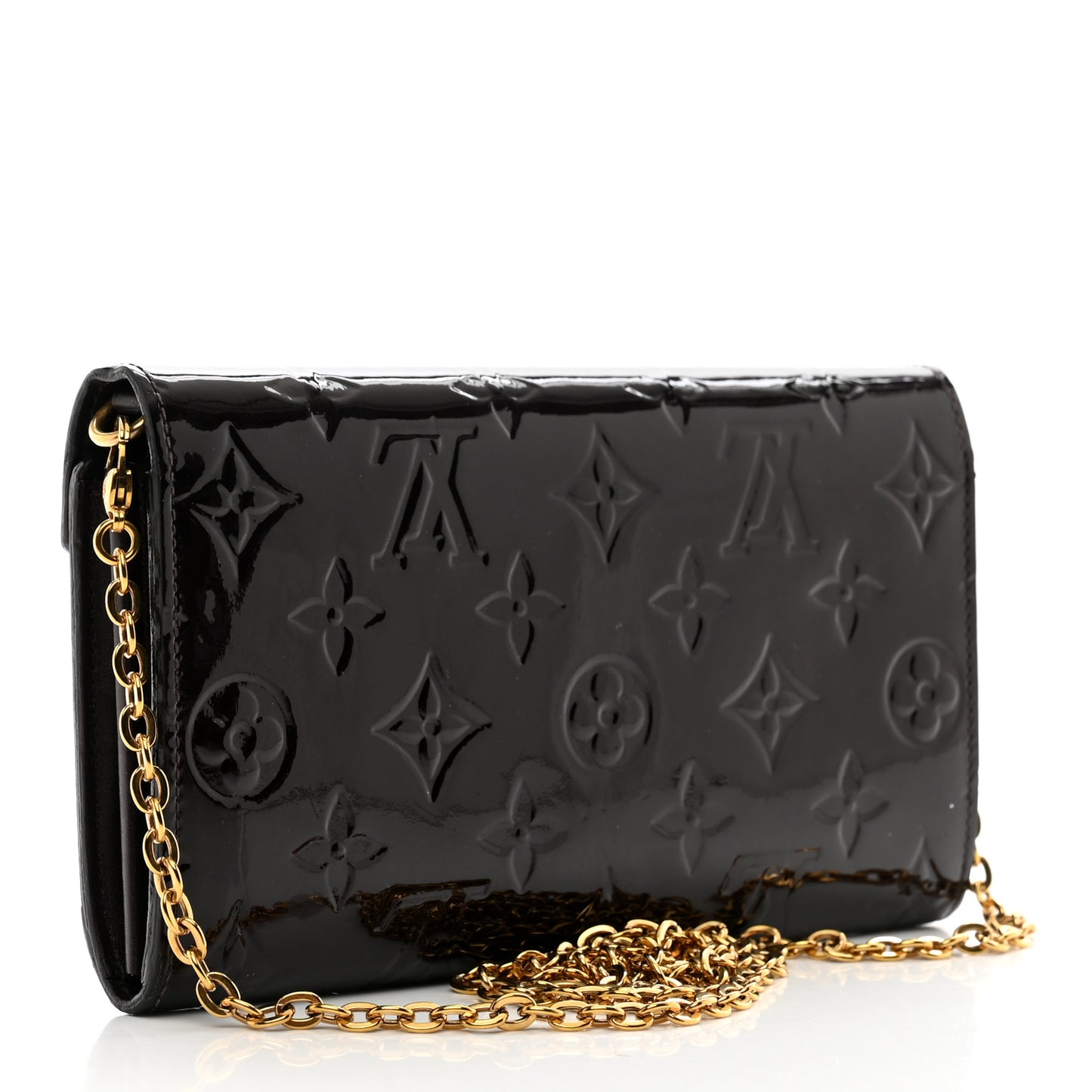Vernis Mira MV Chain Wallet Amarante