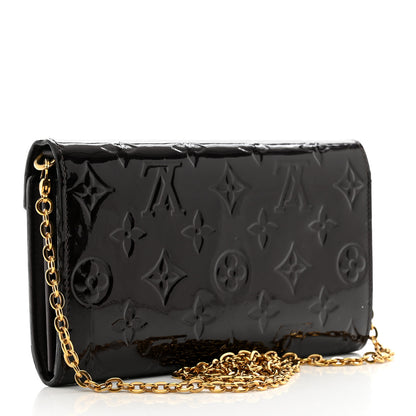 Louis Vuitton Vernis Mira MV Chain Wallet Amarante 3 of 10