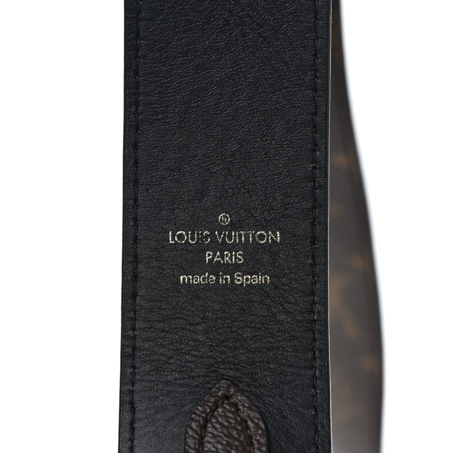 Monogram Bandouliere Shoulder Strap Black
