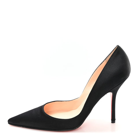 Satin Decollete 554 100 Pumps 35.5 Black