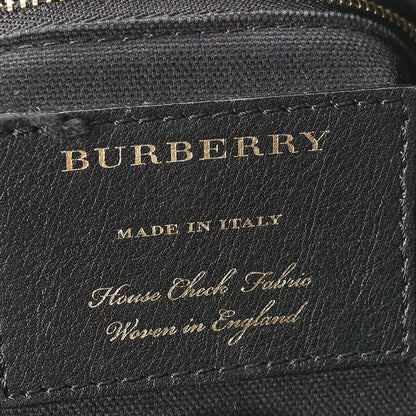 Burberry Calfskin House Check Little Crush Black 6 of 14