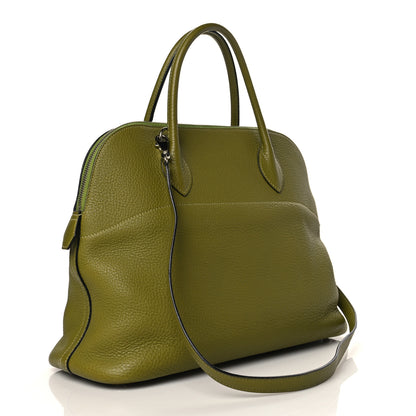 Hermes Taurillon Clemence Bolide 35 Chartreuse 3 of 10