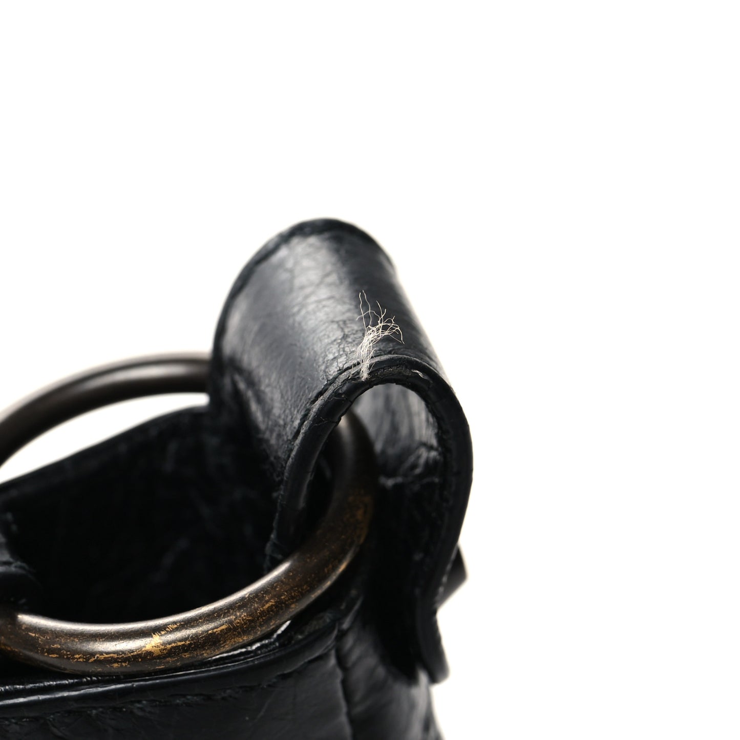 Agneau Classic Hardware Hip Black