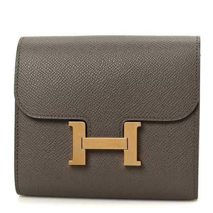 Hermes Epsom Constance Short Wallet Etain 1 of 9