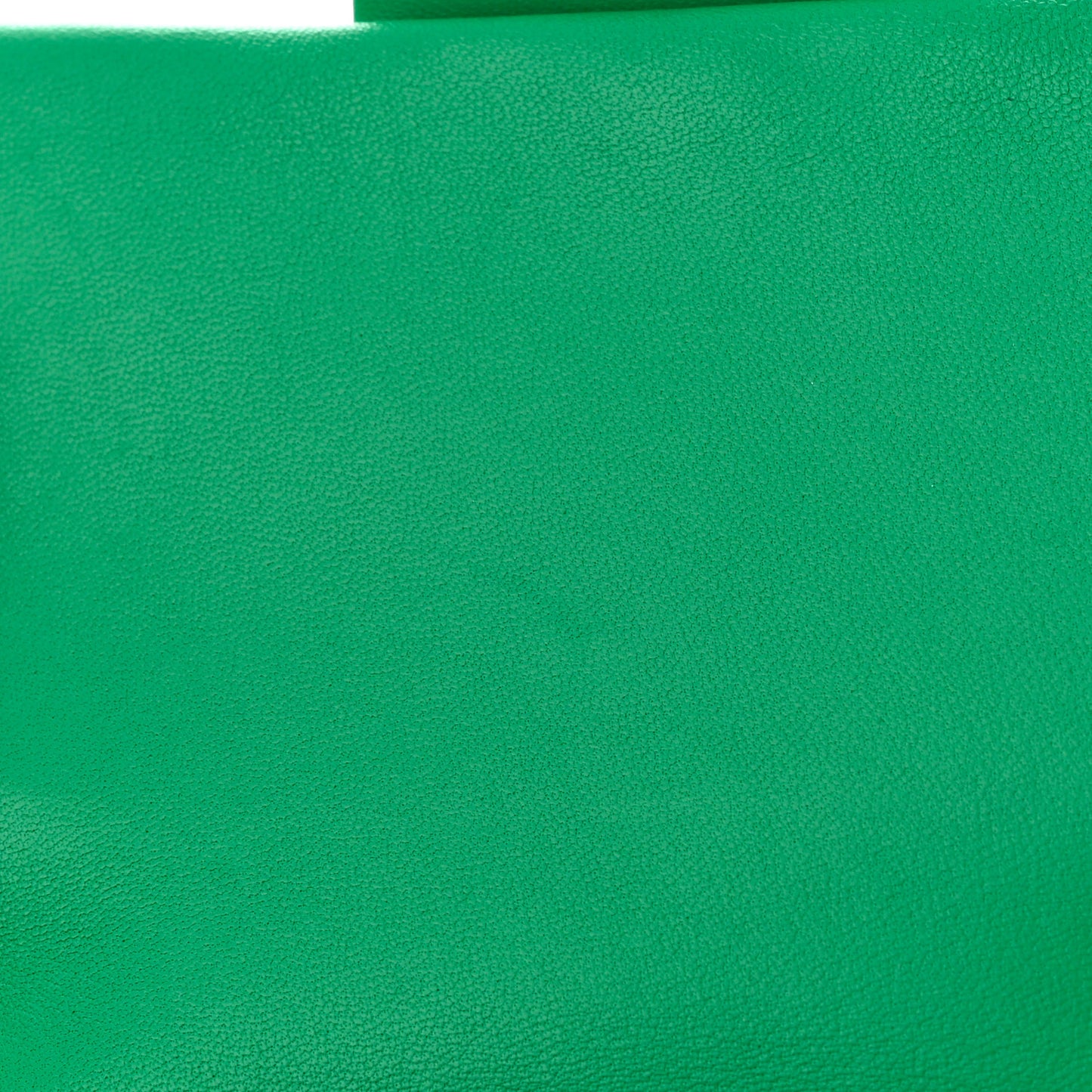 Lambskin Quilted Mini Square Flap Green