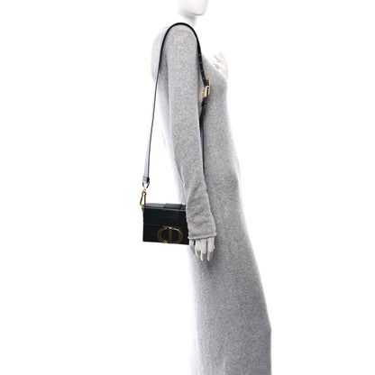 Christian Dior Box Calfskin 30 Montaigne Box Bag Black 2 of 13