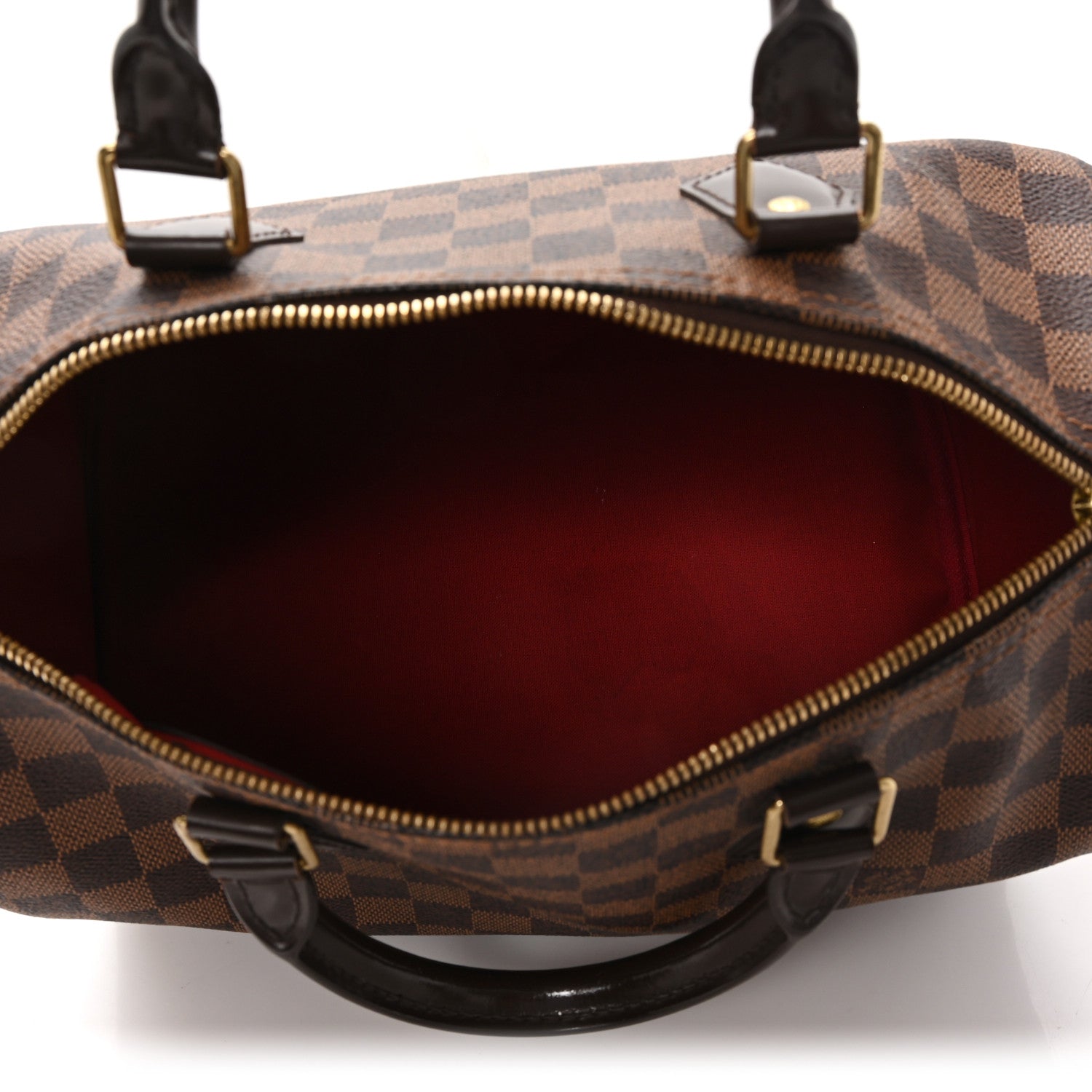 Louis Vuitton Damier Ebene Speedy 30 5 of 11