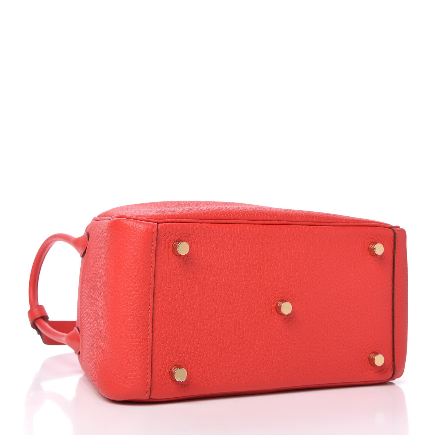 Hermes Taurillon Clemence Lindy 26 Rouge De Coeur 4 of 10
