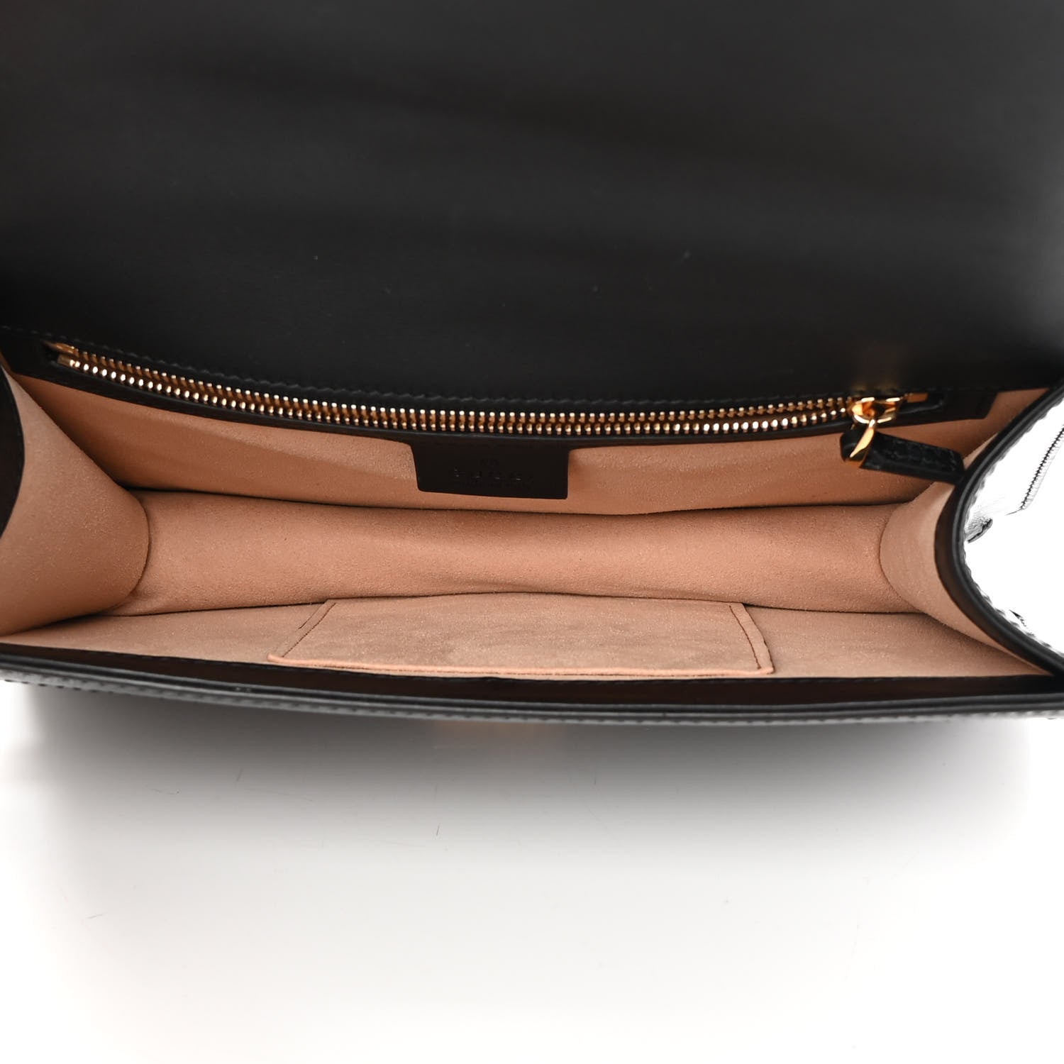 Gucci Velvet GG Monogram Small Sylvie Shoulder Bag Black 5 of 15