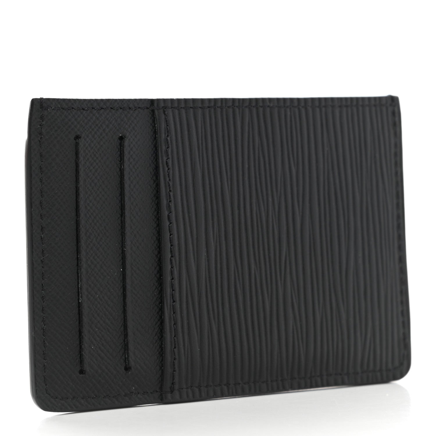 Louis Vuitton Epi Neo Porte-Cartes Card Holder Black 3 of 7