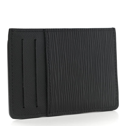 Louis Vuitton Epi Neo Porte-Cartes Card Holder Black 3 of 7