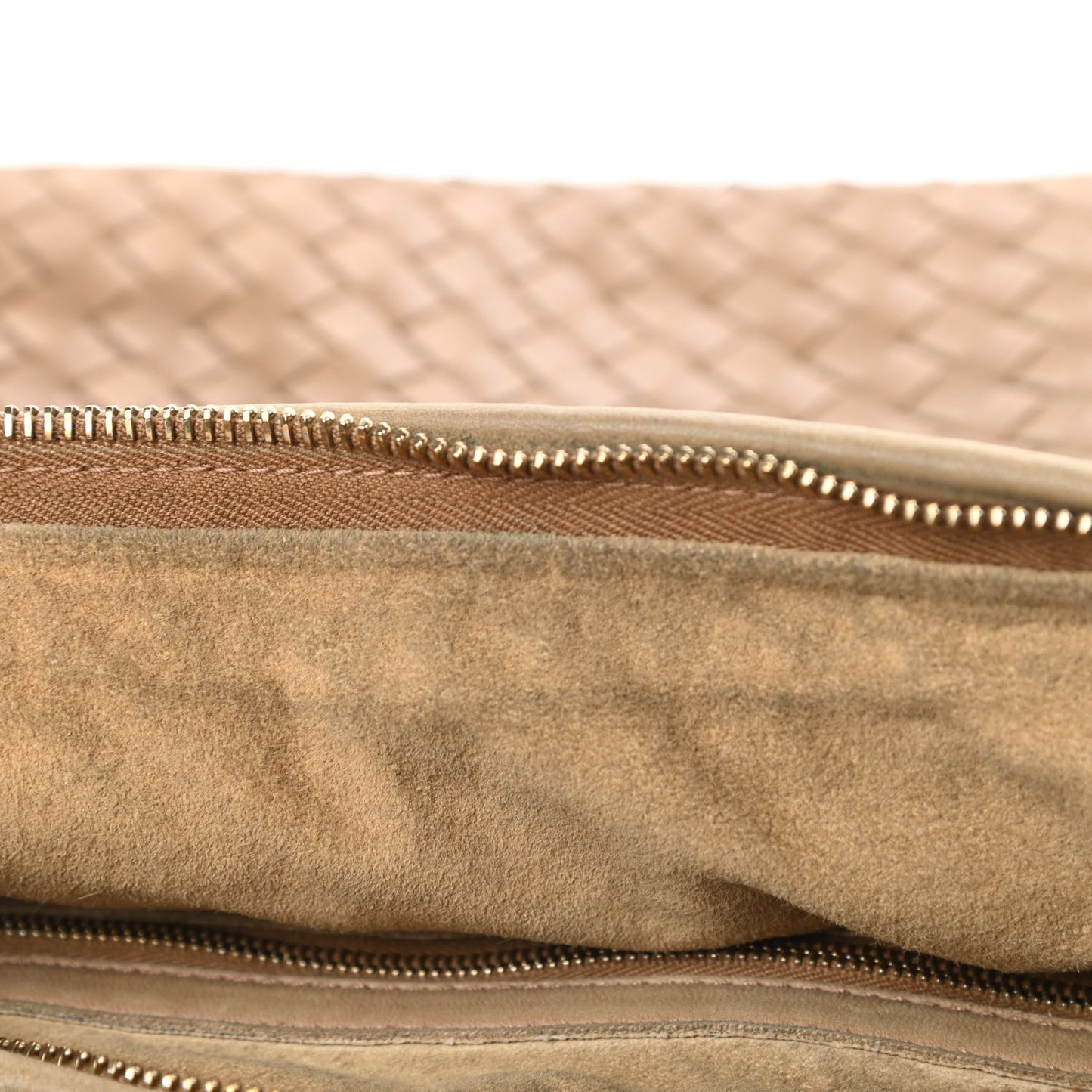 Nappa Intrecciato Medium Veneta Hobo Camel