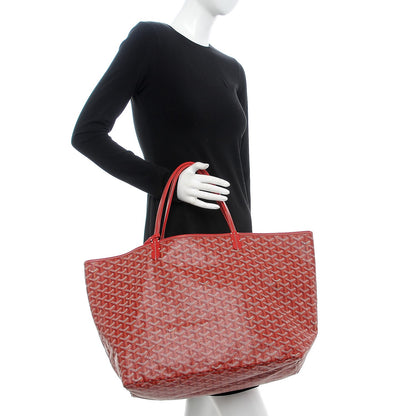 Goyard Goyardine Saint Louis GM Red 2 of 15